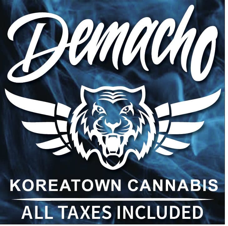 Demacho Delivery storefront banner - recreational marijuana delivery