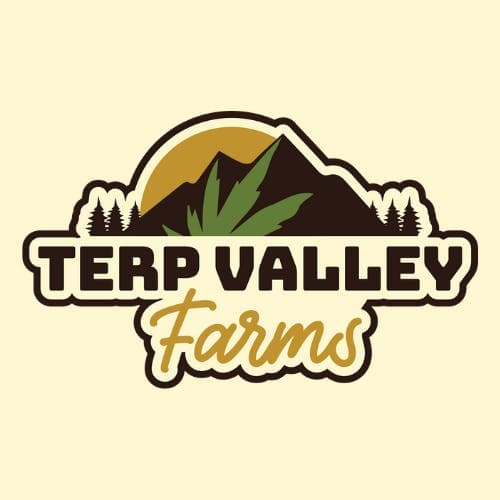 Terp Valley Farms storefront banner - recreational marijuana delivery