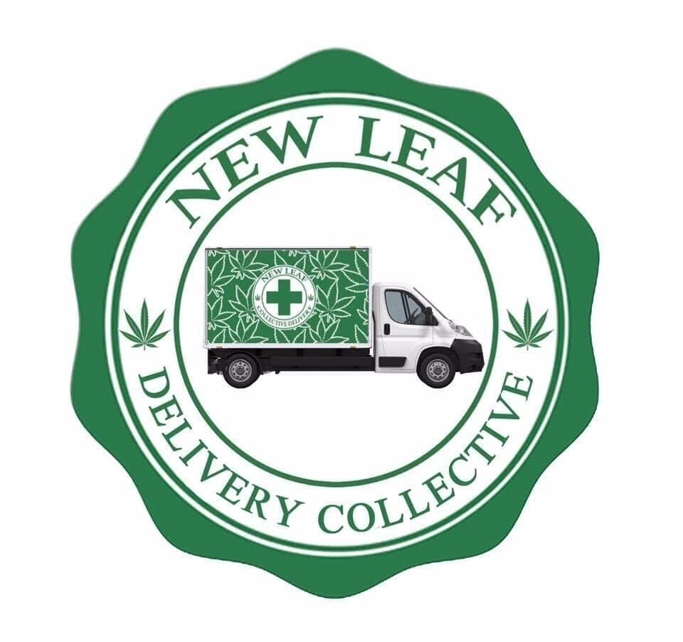 New Leaf Collective storefront banner - recreational marijuana delivery