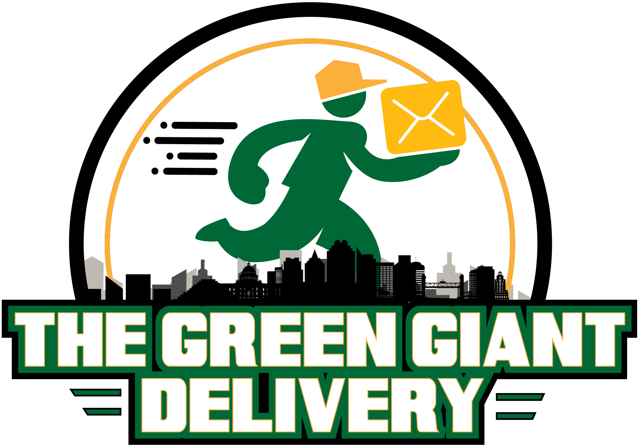 The Green Giant Delivery logo - Cannabis delivery service in Sacramento
