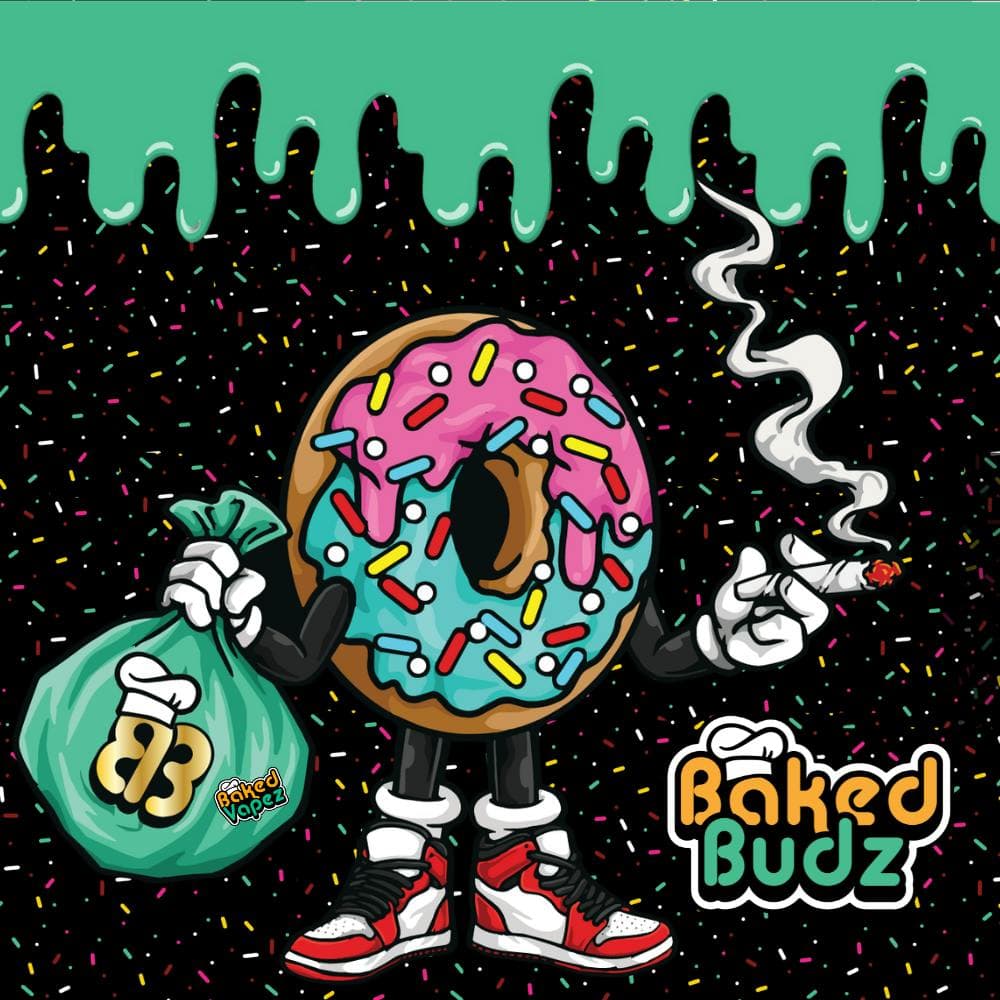 Baked Budz logo - Cannabis delivery service in Maywood