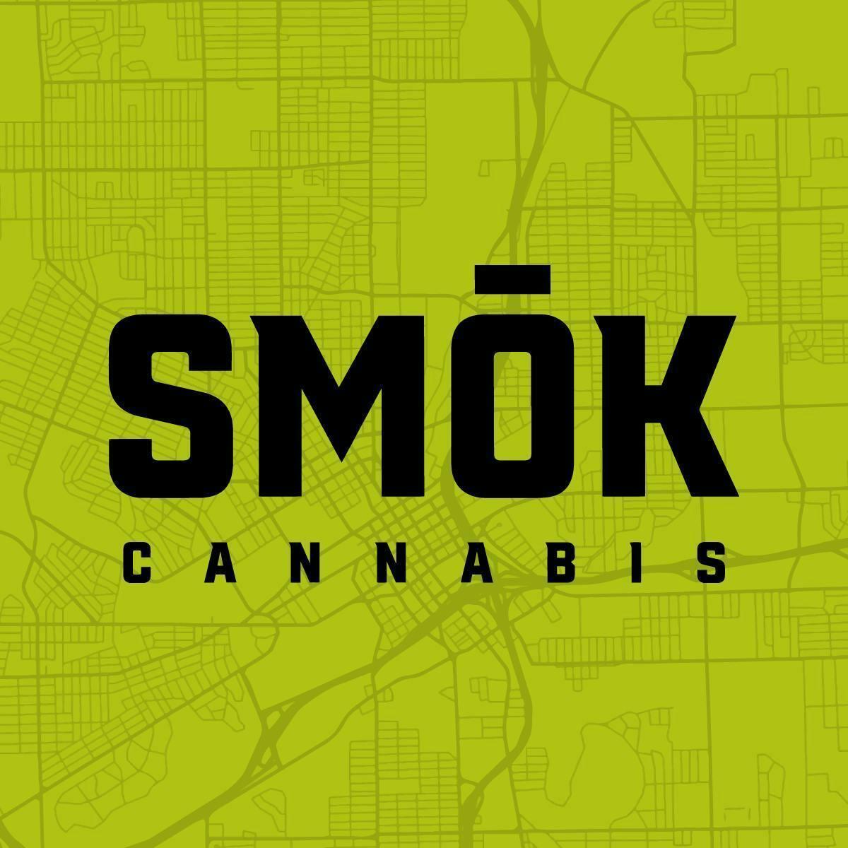 Smók Cannabis Delivery storefront banner - recreational marijuana delivery
