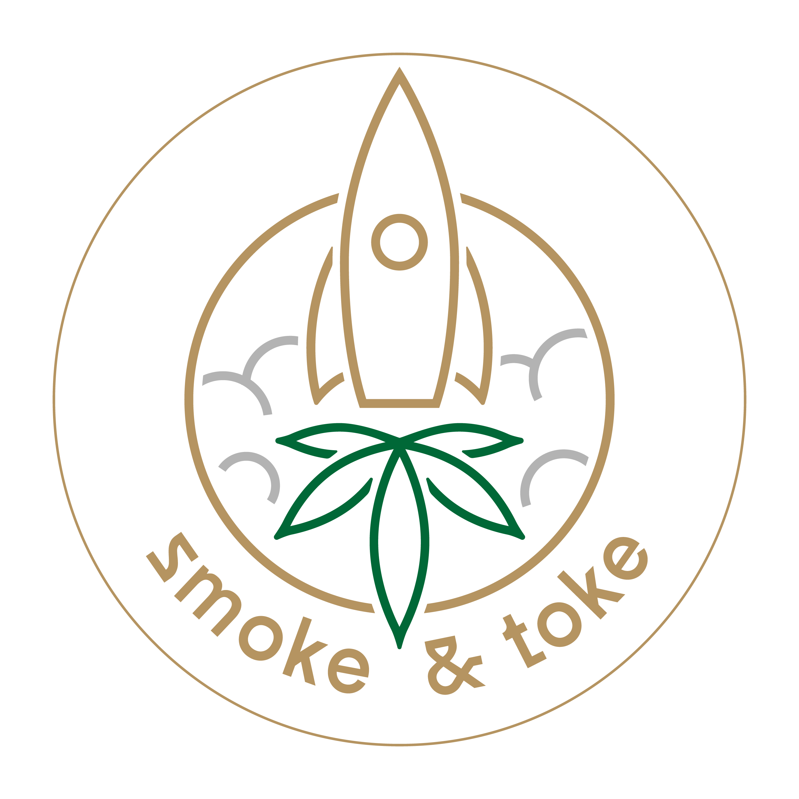 Smoke & Toke Delivery storefront banner - recreational marijuana delivery