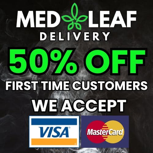 MedLeaf Delivery logo - Cannabis delivery service in Ramona / Julian