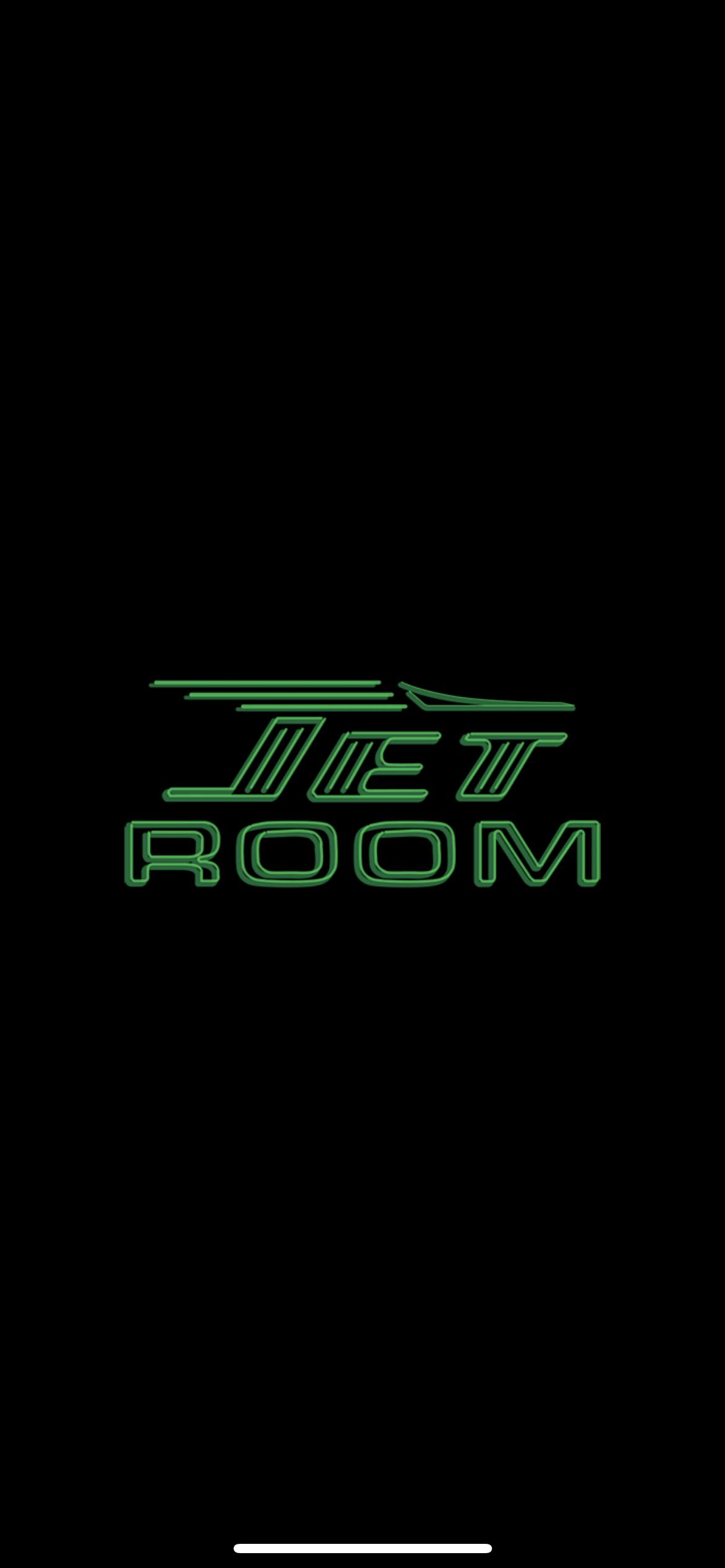 JET ROOM storefront banner - recreational marijuana delivery