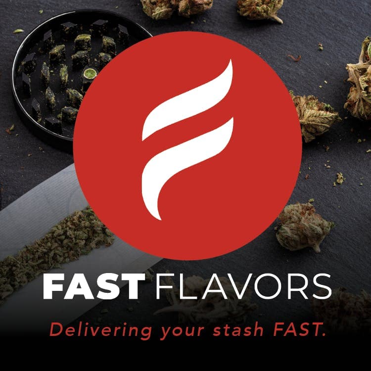 Fast Flavors storefront banner - recreational marijuana delivery