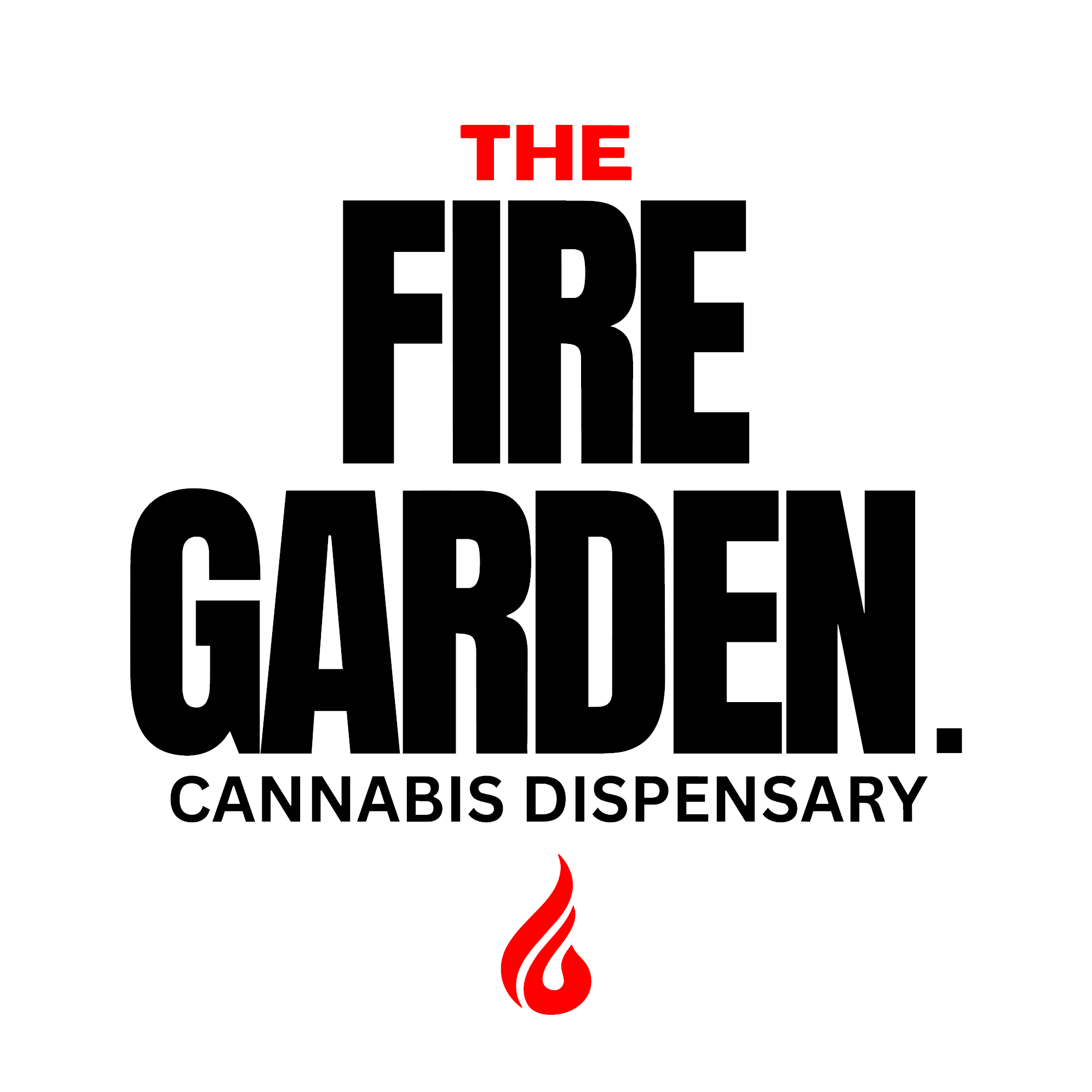 The Fire Garden Delivery storefront banner - recreational marijuana delivery