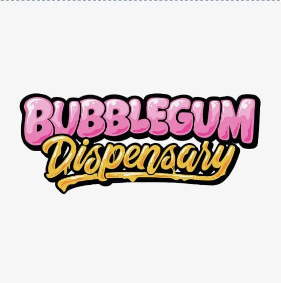 Bubblegum Delivery storefront banner - recreational marijuana delivery