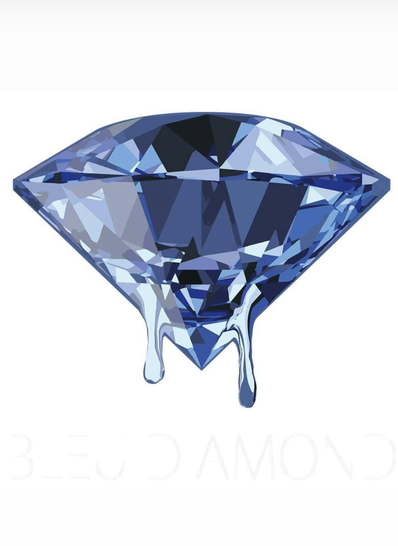 Bleu Diamond logo - Cannabis delivery service in Guadalupe