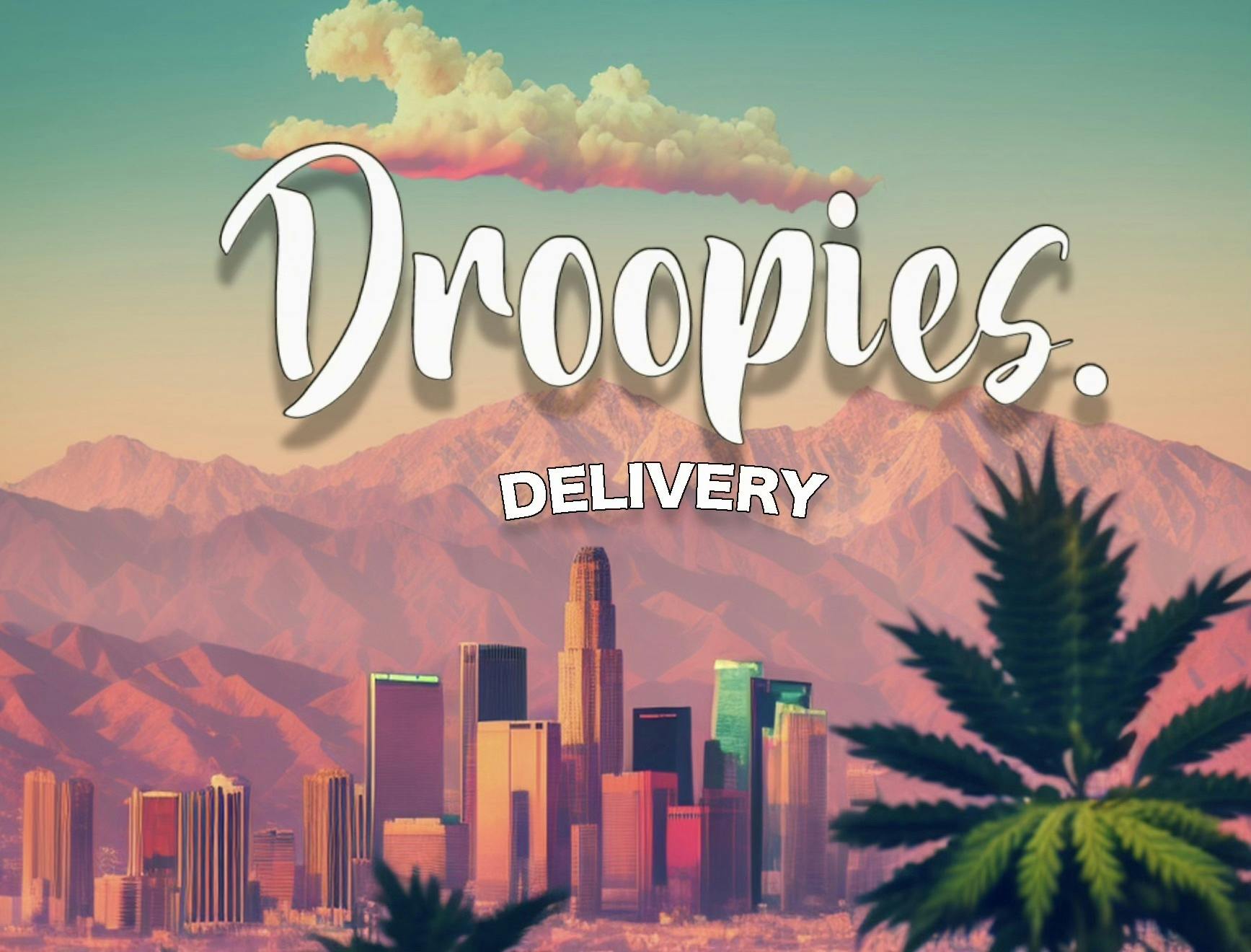 Droopies LLC logo - Cannabis delivery service in Sylmar