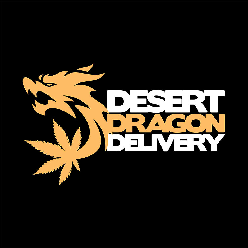 Desert Dragon storefront banner - recreational marijuana delivery