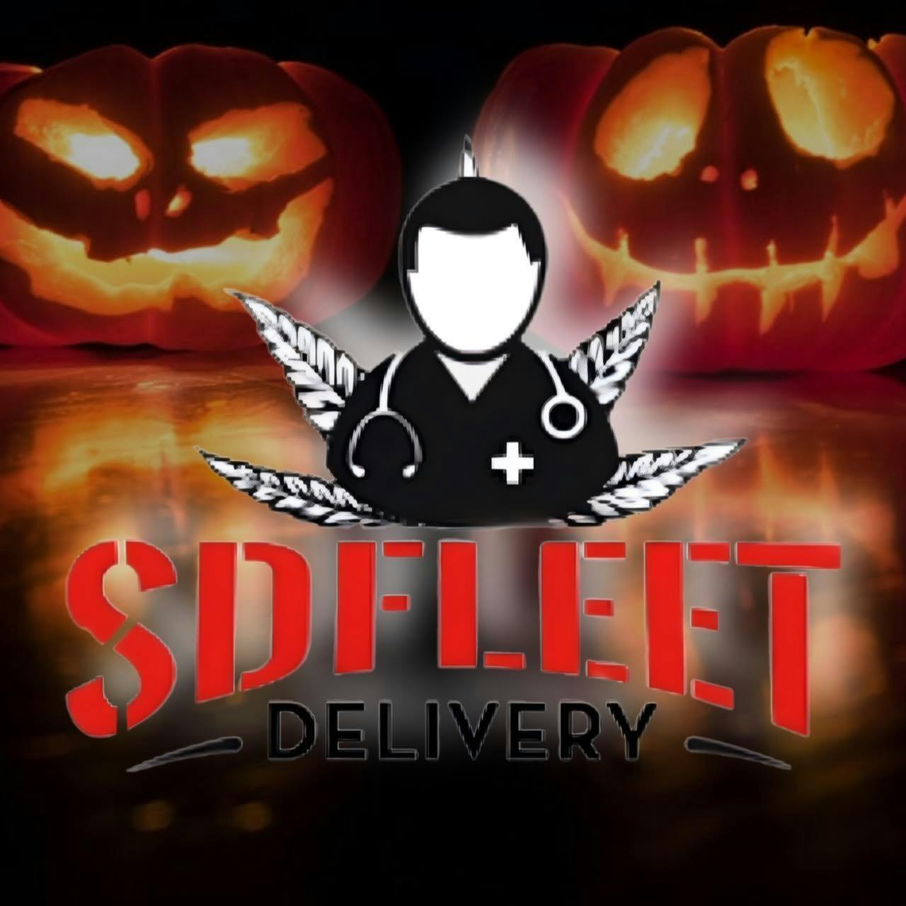SDFLEET logo - Cannabis delivery service in Del Mar