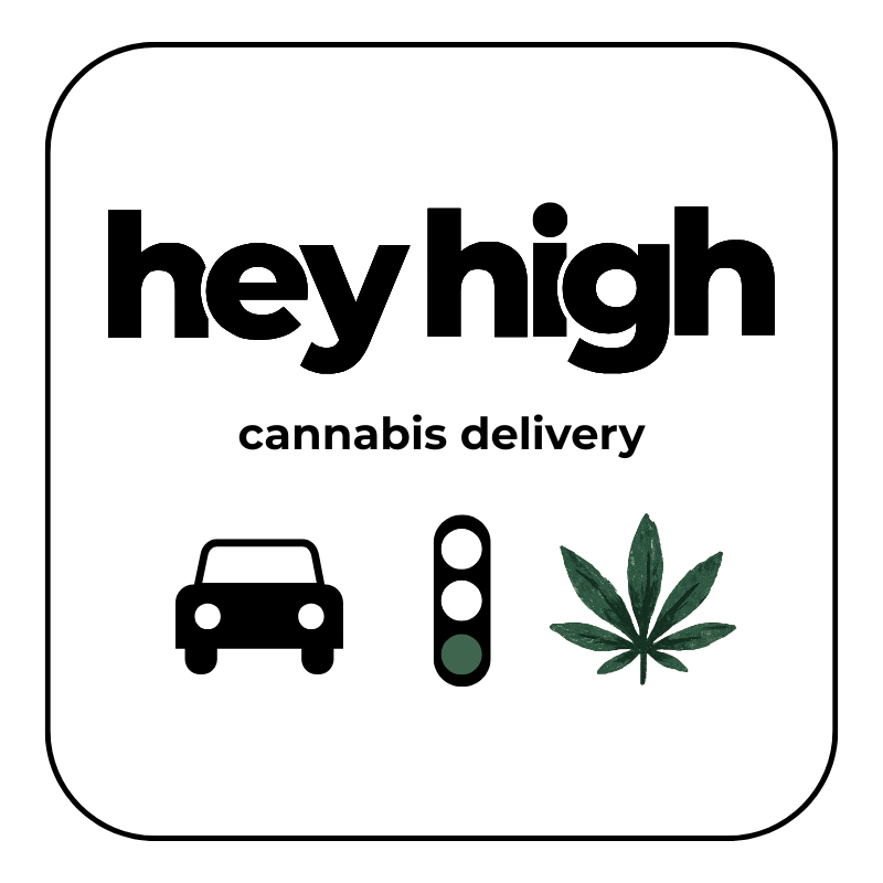 Hey High logo - Cannabis delivery service in Malibu