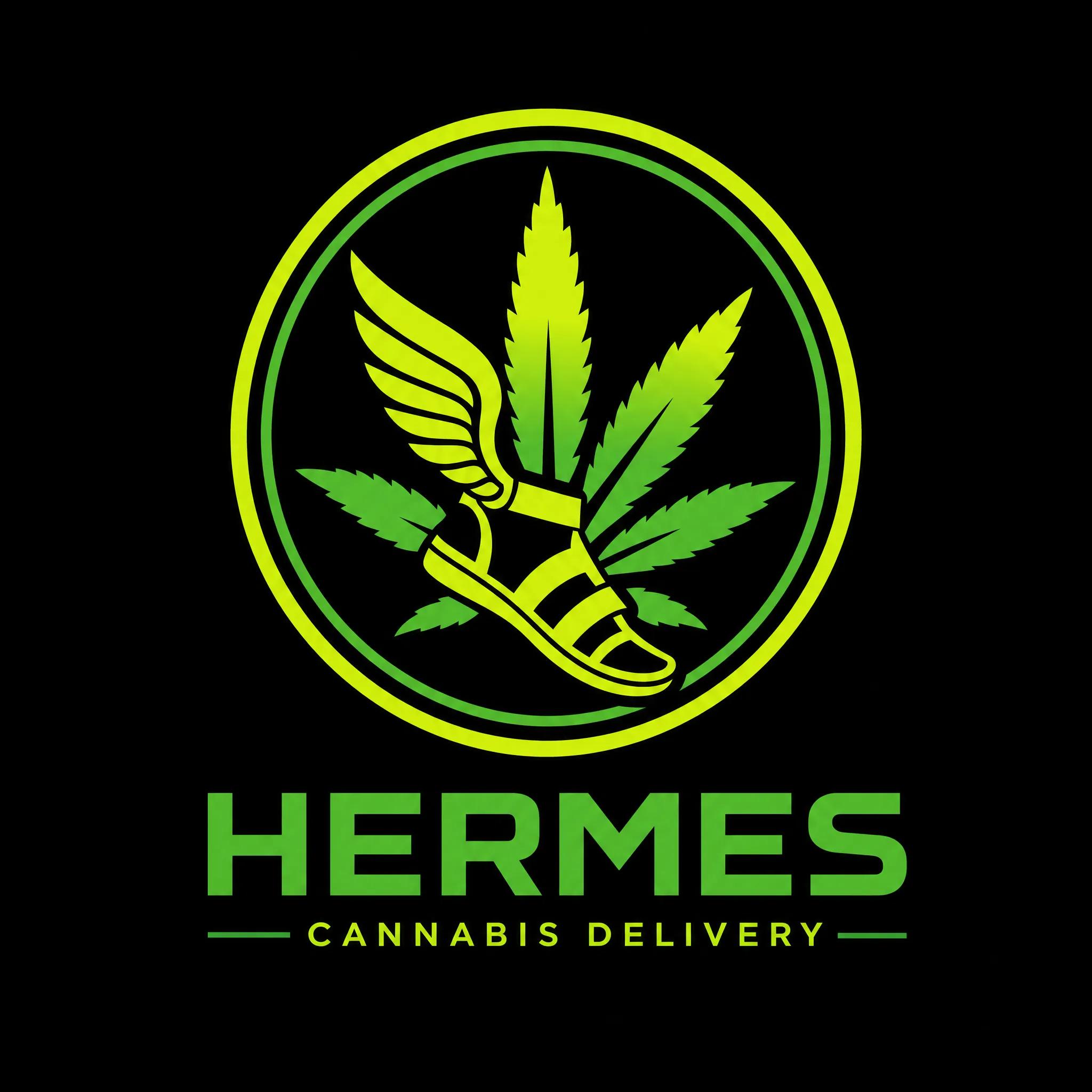 Hermes logo - Cannabis delivery service in Montebello / Los Angeles / DTLA