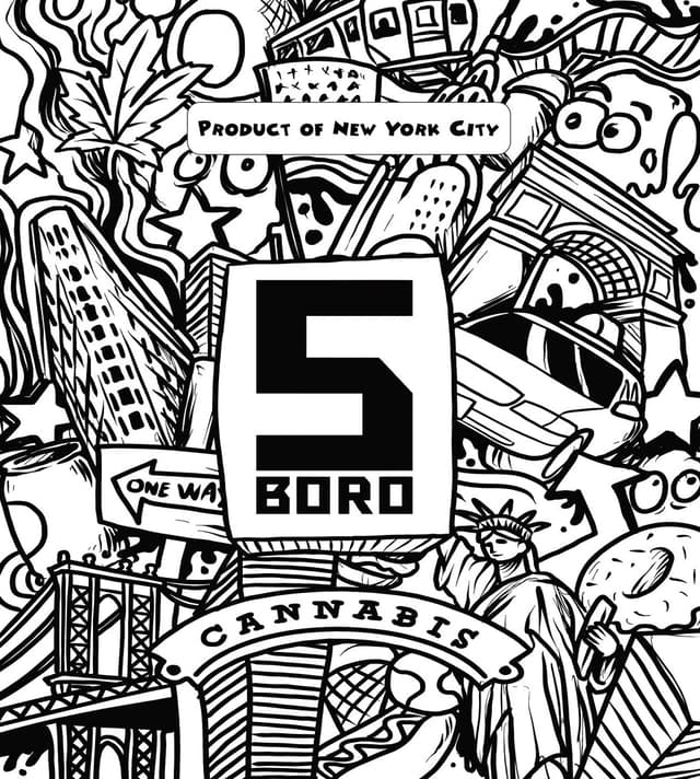5 Boro Cannabis logo